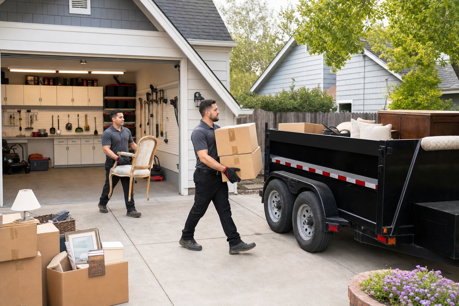 Residential Cleanouts by Teague Industries
